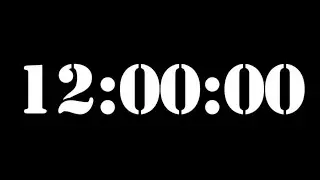 12 Hour Timer | 720 Minute Timer | 720 Minute Countdown