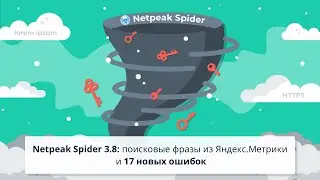 Netpeak Spider 3.8: поисковые фразы из Яндекс.Метрики и 17 новых ошибок