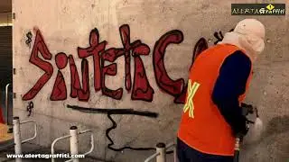 Alerta Resuelve!!! remoción graffitis en Hormigón