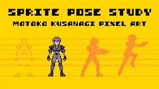 Consistency in Sprite Design | Motoko Kusanagi Pixel Art