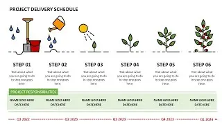 GROWTH TIMELINE - Free PowerPoint templates