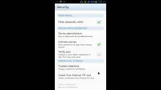 How To Fix Lockscreen Disabled by Administrators , or Credential Storage on any android Devices