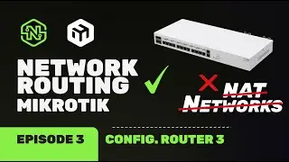 ✅ Part 3  |  Advanced Static Routing on MikroTik | Full Configuration of Router 3