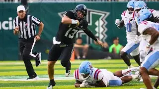 Hawaii football beats Delaware State in season opener