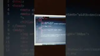 1 / display Image in browser using img tag in html coding / HTML coding Shorts video /code shorts💯👍💫