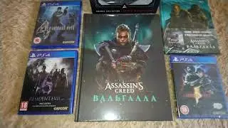 Пополнение коллекции))Assassin's Creed & Resident Evil #assassinscreed #residentevil