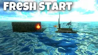 Ark Mobile PvP - Fresh Start Solo Raiding Raft and More!