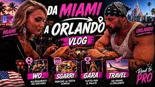DA MIAMI A ORLANDO. VLOG WO/ GARA/ SGARRO ‼️🇺🇸