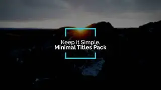 Minimal Intro Titles lV for Premiere Pro - Premiere Pro Templates