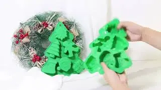 Christmas Cookie Molds 🦆Silicone Christmas candy Molds