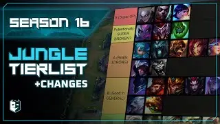 STOP Picking the Wrong Main! Season 16 Jungle Tier List & Changes