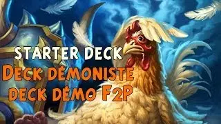 Hearthstone Deck démoniste starter deck ou deck démo F2P