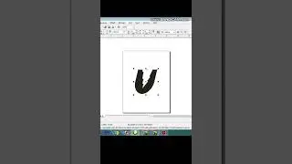 U Logo in Corel Draw #logo #logodesign #coreldraw #coreldrawtutorial #dtp #creative