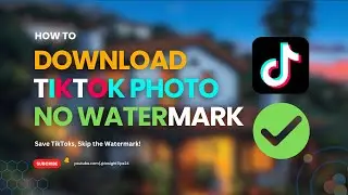 How to Download TikTok Photos Without Watermark