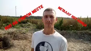 Метало-коп на старом хлебном месте  металл там не заканчивается