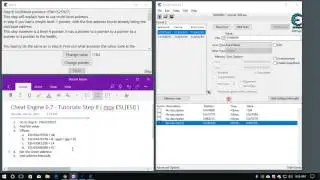 Cheat Engine 6.7 - Tutorials: Step 8 ( mov ESI,[ESI] )