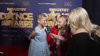 Jojo Siwa Meets Layla At 2023 Industry Dance Awards | @DancersAgainstCancer  Hope Story