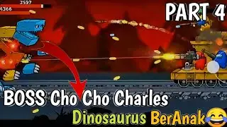 Aku Mengalahkan BOSS Cho - Cho Charles Dinosaurus Beranak!! Train Spider: Monsters IMPOSTOR