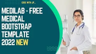🩺🔴Free Medical Bootstrap Template 2022|| CODE WITH JP ||🔴