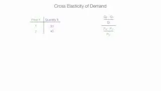 How to Calculate Cross Elasticity of Demand