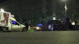 Видео ДТП Михаила Ефремова.