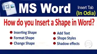 How Do You Insert A Shape In Word?