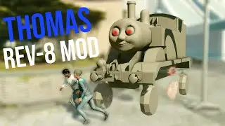 Thomas the Tank Engine in Starfield - REV-8 Vehicle Mod