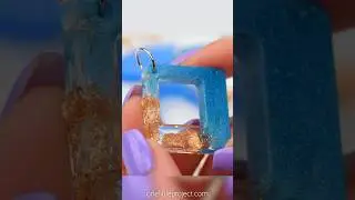 DIY Resin Jewelry 🫶🏼💙
