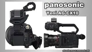 Panasonic yeni AG-CX10 Profesyonel Video Kamera (New Panasonic AG-CX10 Professional Video Camera)