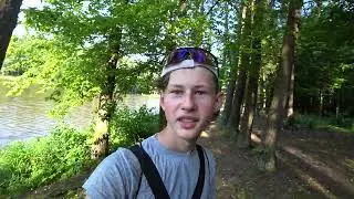 A trip to Derazne on an ELECTRO bike. Orzhiv, Klevan. I'm rummaging in the trash.Evening trip heheey