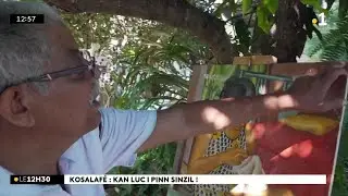 Luc FOUREZ nena 77 ans li pinn Sinzil lontan…péizaz, domoun,  Hermina parti war Ali Karos son kaz !