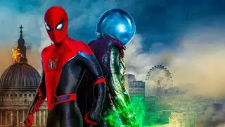 Mysterio and spider-man fight