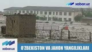 БУГУН Жизак Самарканди йогингарчилик туфайли охали турор жойлардан мошин ва4 нафар бола окиб кетган