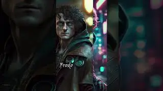 The Lord of the Rings characters in cyberpunk style😆 