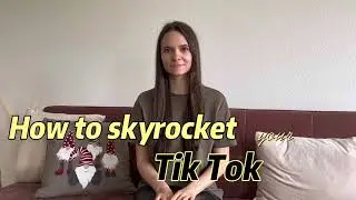 HOW TO SKYROCKET YOUR TIK TOK? #business#socialmedia#tiktok