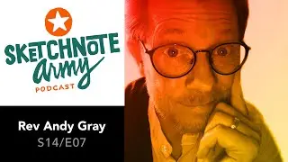 Ordained minister Rev Andy Gray, loves to turn what people say into art - S14/E07