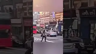 Why doesn't a punctured tire explode?