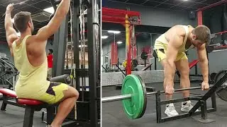 אימון גב שיעשה את העבודה⚡️#tiomafitbody