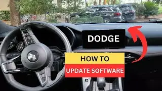 How To Update The Software in Dodge Infotainment UConnect, Inside The 2024 Hornet SUV via WiFi