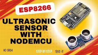 How to use Ultrasonic Range Sensor with NodeMCU ESP8266? 