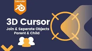 Class 11 - 3d Cursor/Separate/Join Objects - Blender Course in Urdu/Hindi