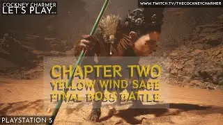 Black Myth: Wukong - Yellow Wind Sage Battle and Chapter 2 Ending│PS5│UK│