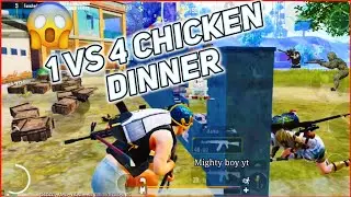 1 Vs 4 Final Zone Chicken Dinner🐔🍗.-BGMI #BGMI #Oneplus9Rpubg #best1vs4inpubg #feitz #midas #mortal