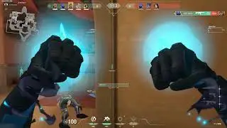 Behind you