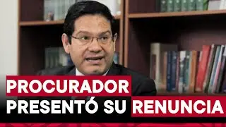 Javier Pacheco renunció a su cargo como procurador general del Estado