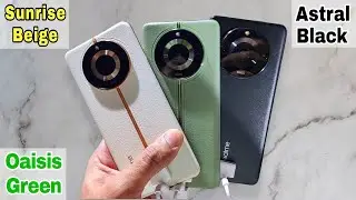 All 3 colors 🔥 - Realme 11 Pro 5g & Pro Plus 5G Sunrise Beige vs Green vs Black color unboxing