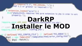 TUTORIEL #1 | DARKRP | INSTALLATION DU MOD