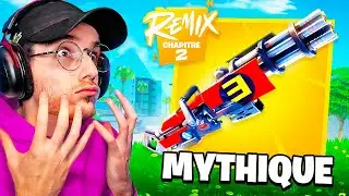 Je DÉCOUVRE le MINIGUN d'EMINEM dans le CHAPITRE 2 REMIX FORTNITE !