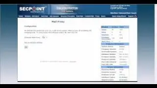 Protector UTM Mail Proxy Configuration