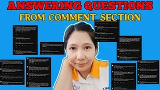 ANSWERING QUESTIONS FROM THE COMMENT SECTION | BJANE VEE #gcash #unionbank #billease #globe